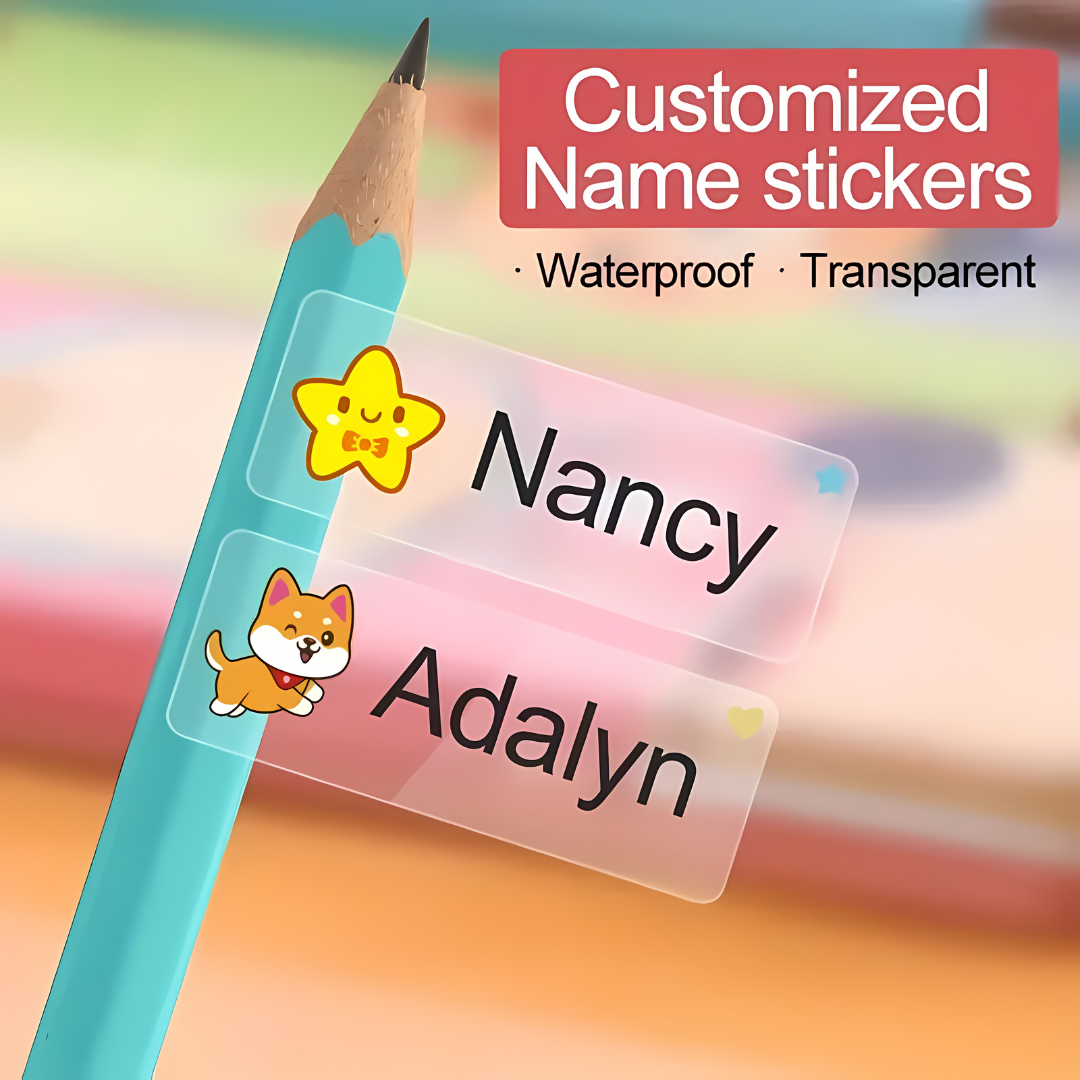 Premium Customizable Stickers with Transparent Background - Waterproof